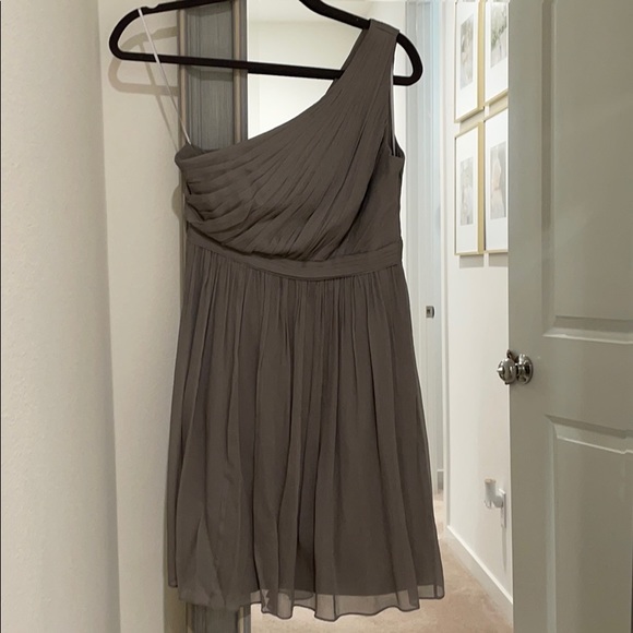 J-Crew one shoulder bridesmaid dress - Picture 3 of 4